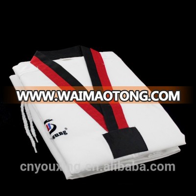 wholesale martial arts kimono V-neck taekwondo costume