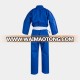 WKF Cheap high quality blue karate gi for training comfortable karate uniform