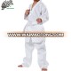 customs kids ribbed material taekwondo dobok