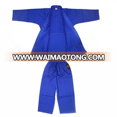 Martial arts 100% cotton blue american judo uniforms